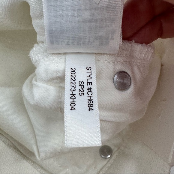 NWT J.Crew Mid-rise kickout jean in white - Picture 9 of 13